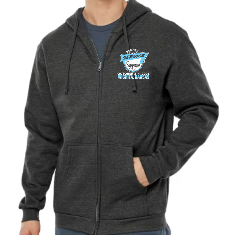 Zip Up Hoodie (Gray)